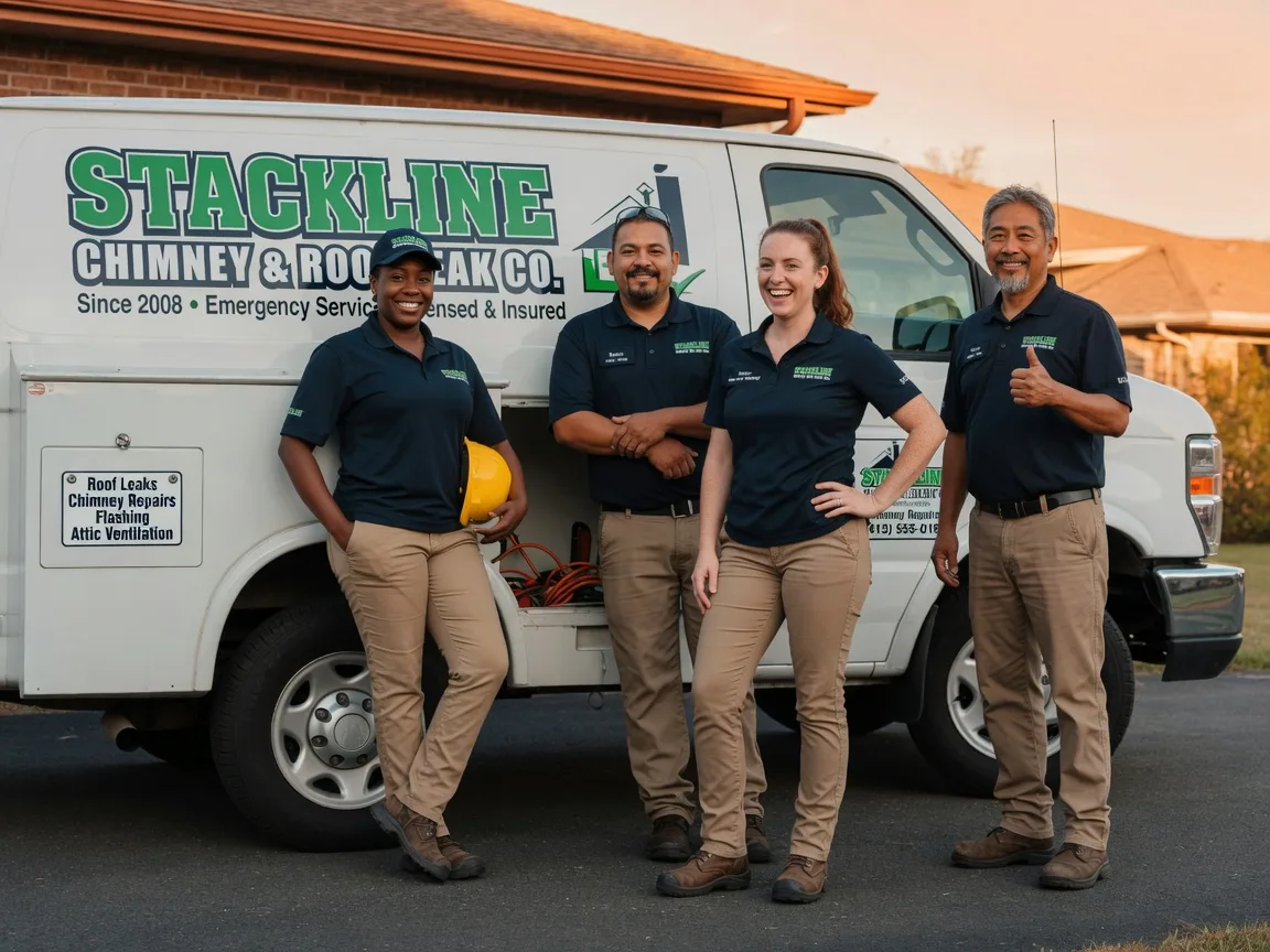 Chimney flashing repair company in Lafayette, CA